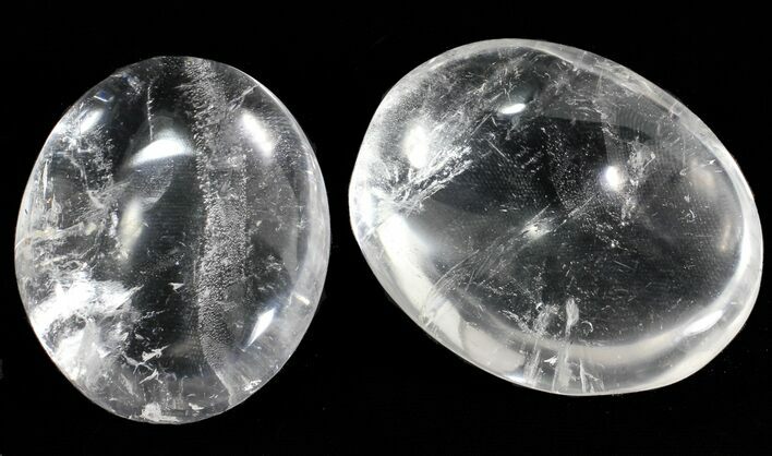 1.8" Polished Clear Quartz Pocket Stones - Photo 1